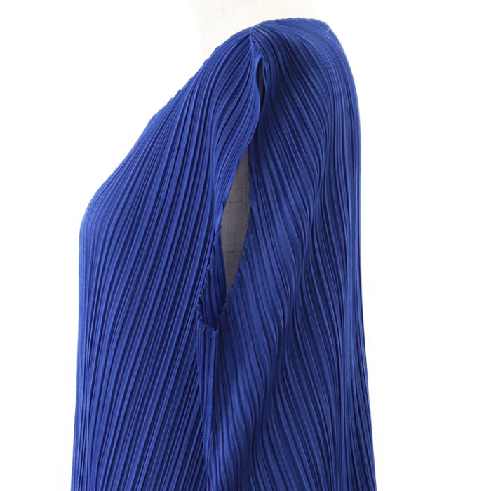 PLEATS PLEASE one piece polyester blue 4