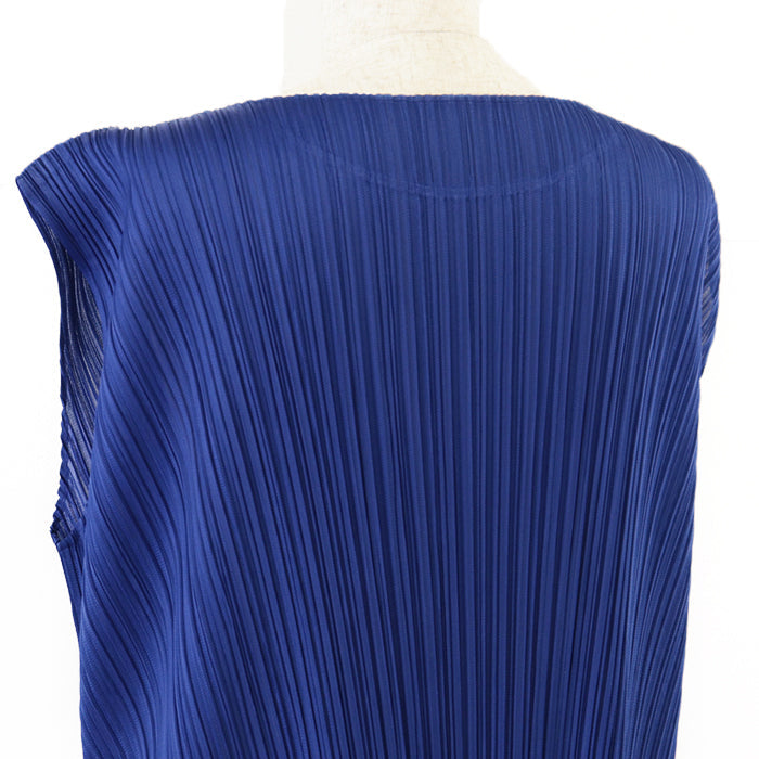 PLEATS PLEASE one piece polyester blue 4
