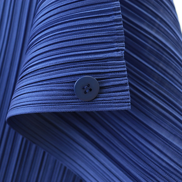 PLEATS PLEASE one piece polyester blue 4