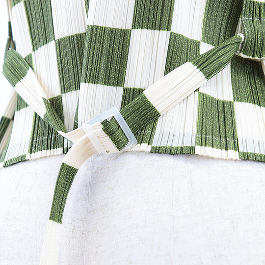 PLEATS PLEASE Best polyester Ivory, Moss Green PP31-JE815 3