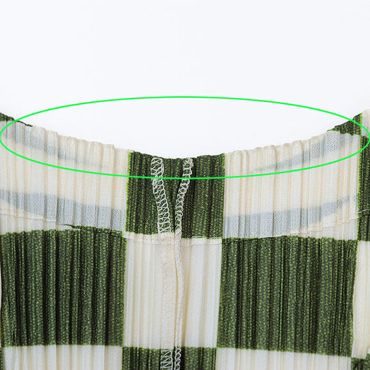PLEATS PLEASE Best polyester Ivory, Moss Green PP31-JE815 3