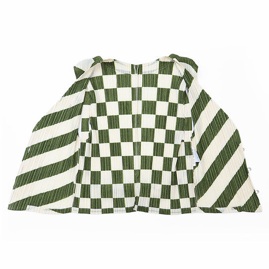 PLEATS PLEASE Best polyester Ivory, Moss Green PP31-JE815 3