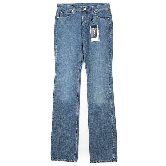 GUCCI Pants cotton 100% Indigo Women 40 Used Authentic