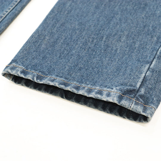 GUCCI Pants cotton 100% Indigo Women 40 Used Authentic