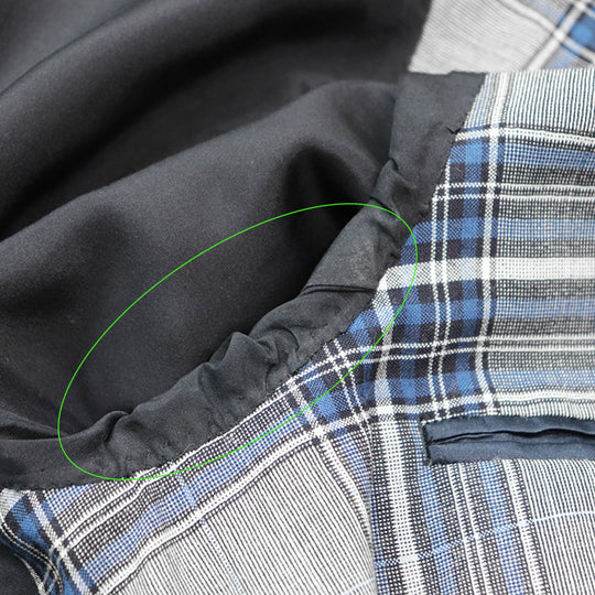 Drawer Other outerwear [Outer material] 100% wool [Lining] 100% silk Gray, Blue 6522-299-0538 Women 36 Used Authentic