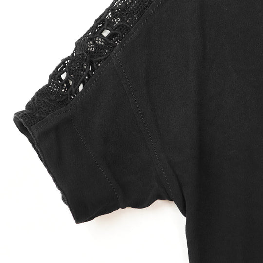 LOUIS VUITTON Cut [Outer fabric] 100% cotton [Lining] 100% silk [Other fabric] 58% acetate, 42% rayon black Women 34 Used Authentic
