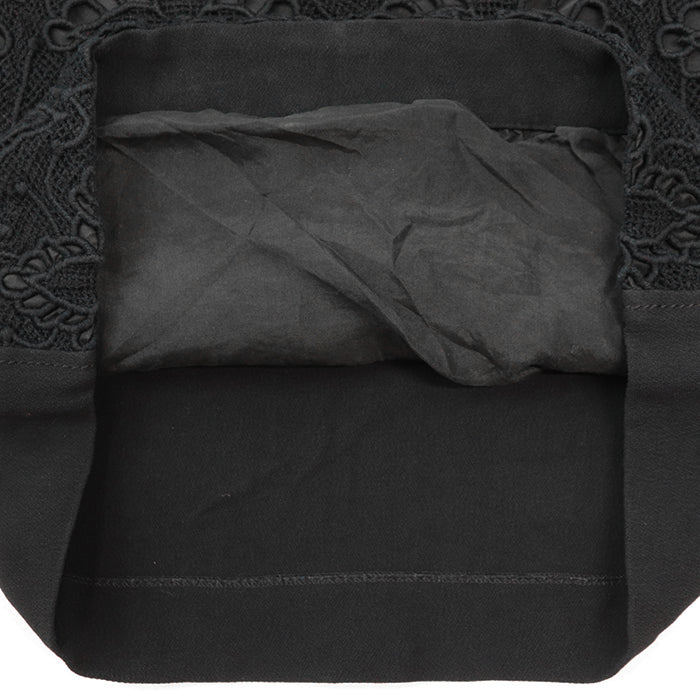 LOUIS VUITTON Cut [Outer fabric] 100% cotton [Lining] 100% silk [Other fabric] 58% acetate, 42% rayon black Women 34 Used Authentic