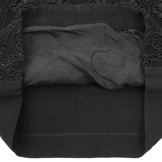 LOUIS VUITTON Cut [Outer fabric] 100% cotton [Lining] 100% silk [Other fabric] 58% acetate, 42% rayon black Women 34 Used Authentic