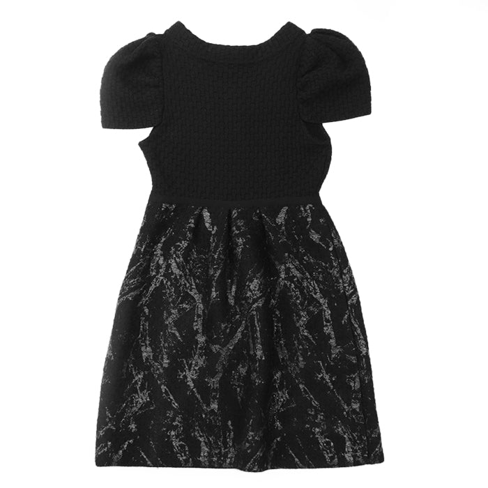 CHANEL one piece 100% wool black Women 36 Used Authentic