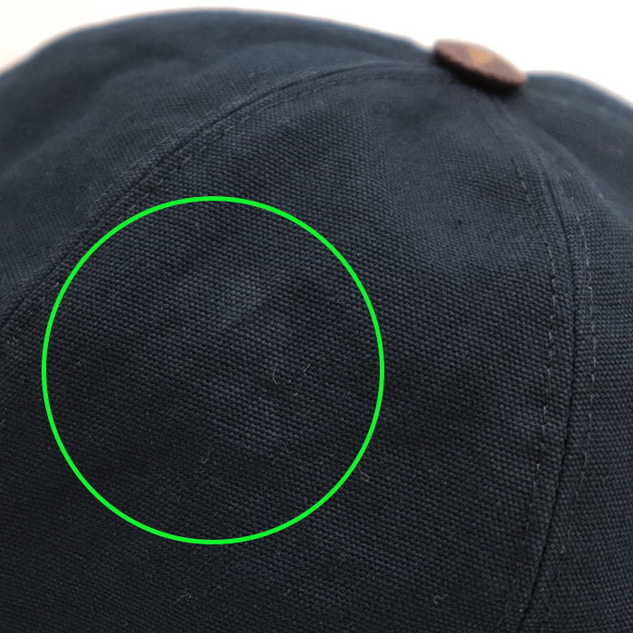 LOUIS VUITTON cap Synthetic leather part: 100% polyester (polyvinyl chloride coating) [Outer material] 100% cotton [Lining] 100% silk [Other fabric] 77% polyester, 23% polyurethane black M76948 unisex(Unisex) L Used Authentic