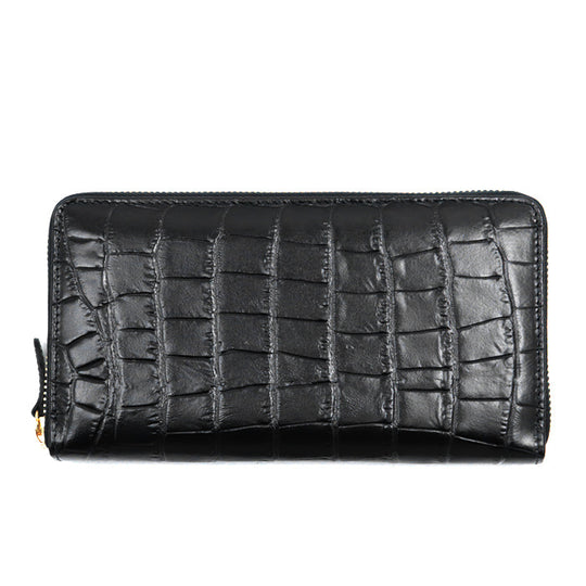 Ettinger Long Wallet Purse leather black