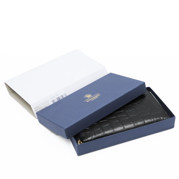Ettinger Long Wallet Purse leather black