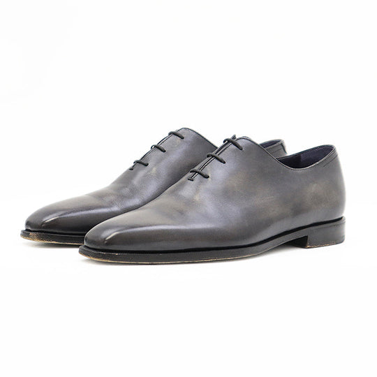 Berluti Dress shoes Leather 100% black mens No size listed Used Authentic