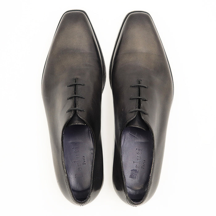 Berluti Dress shoes Leather 100% black mens No size listed Used Authentic