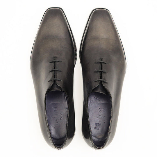 Berluti Dress shoes Leather 100% black mens No size listed Used Authentic