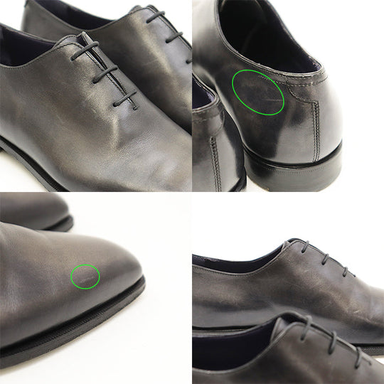 Berluti Dress shoes Leather 100% black mens No size listed Used Authentic