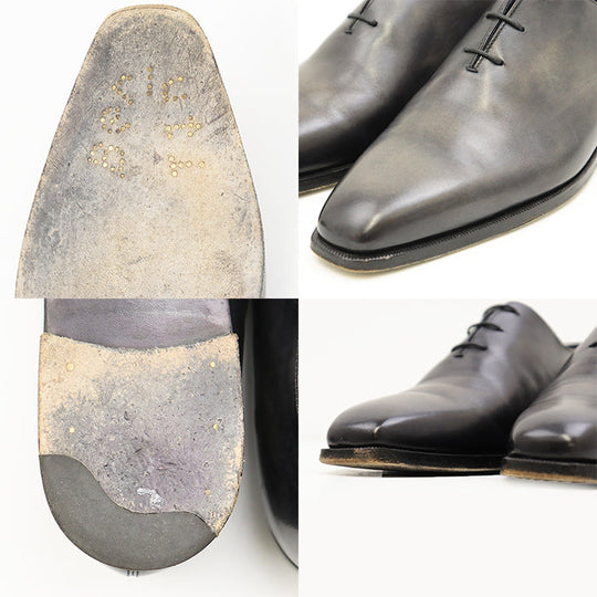 Berluti Dress shoes Leather 100% black mens No size listed Used Authentic