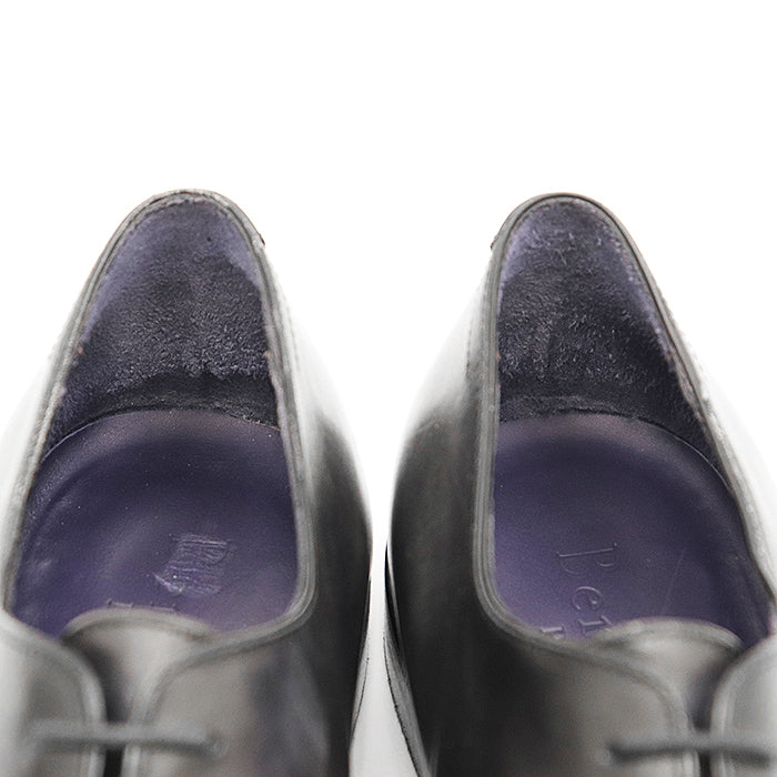 Berluti Dress shoes Leather 100% black mens No size listed Used Authentic