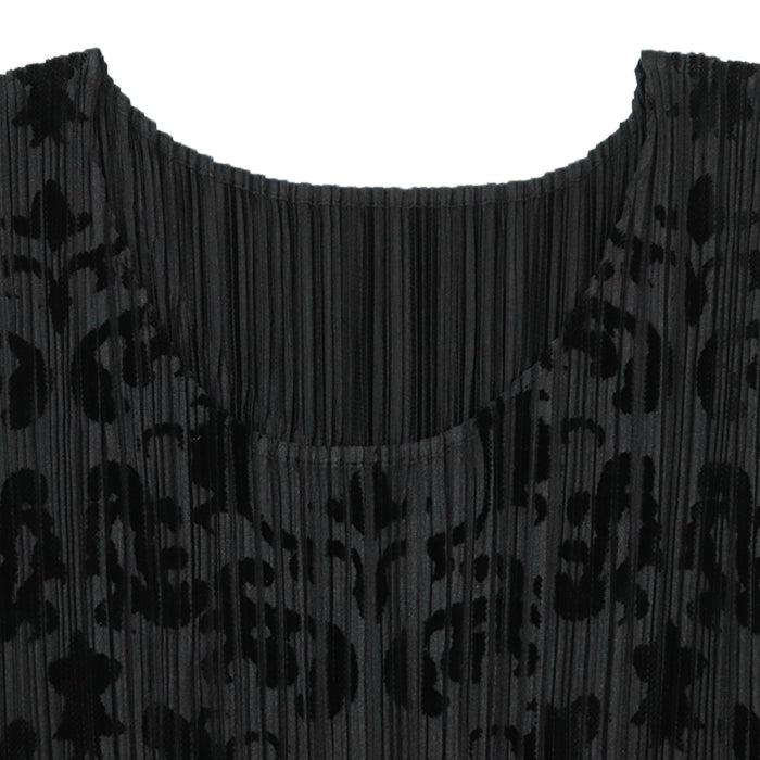 PLEATS PLEASE one piece polyester black 3