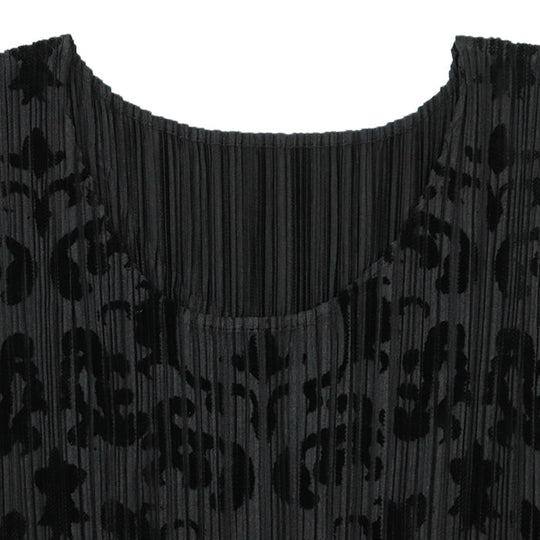 PLEATS PLEASE one piece polyester black 3