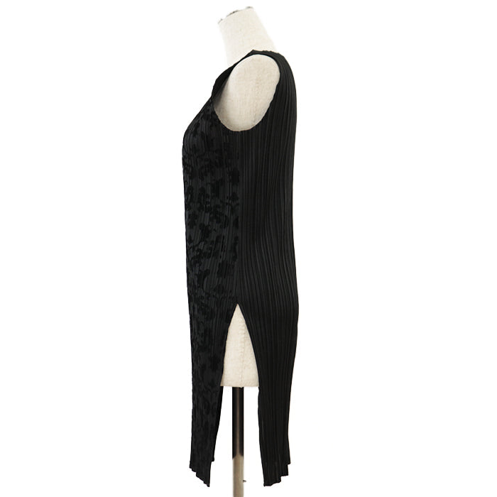 PLEATS PLEASE one piece polyester black 3