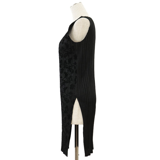 PLEATS PLEASE one piece polyester black 3
