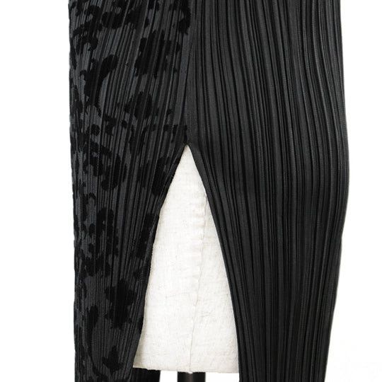 PLEATS PLEASE one piece polyester black 3