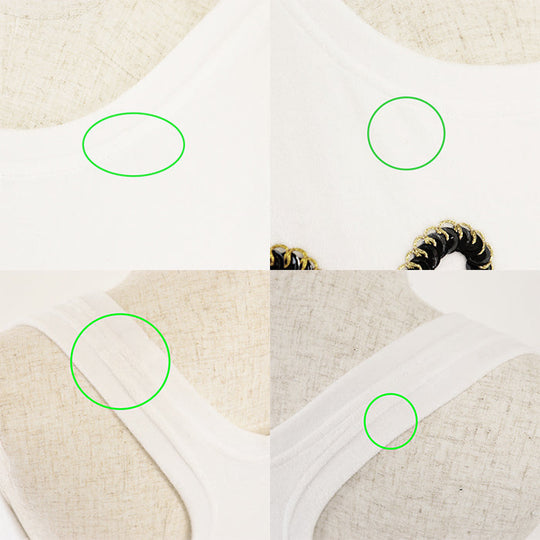 CHANEL Tank top [Outer material] 82% cotton, 18% polyester [Lining] 84% polyamide, 16% elastane White gold Women 36 Used Authentic