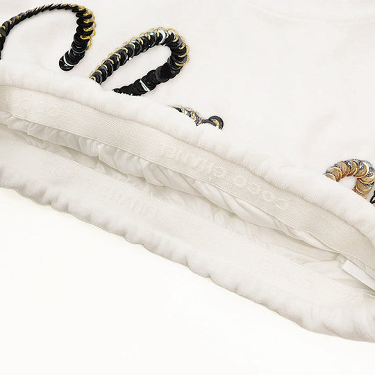 CHANEL Tank top [Outer material] 82% cotton, 18% polyester [Lining] 84% polyamide, 16% elastane White gold Women 36 Used Authentic