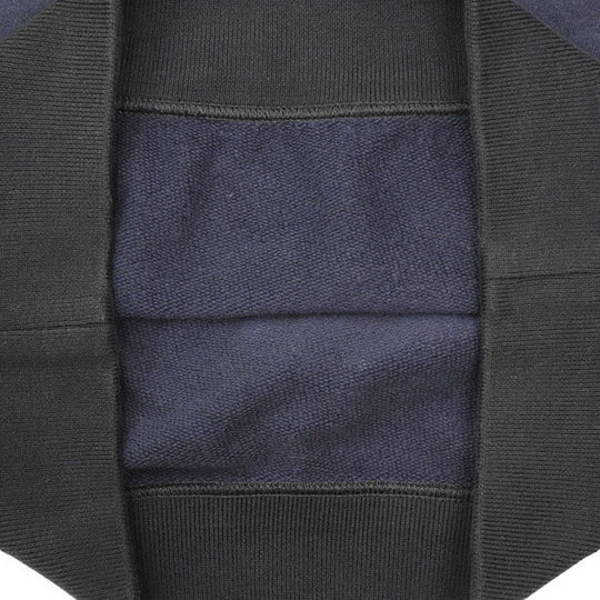 Berluti Hoodie 93% cotton, 7% cashmere [Rib] 100% cotton [Leather part] 100% cowhide Navy mens S Used Authentic