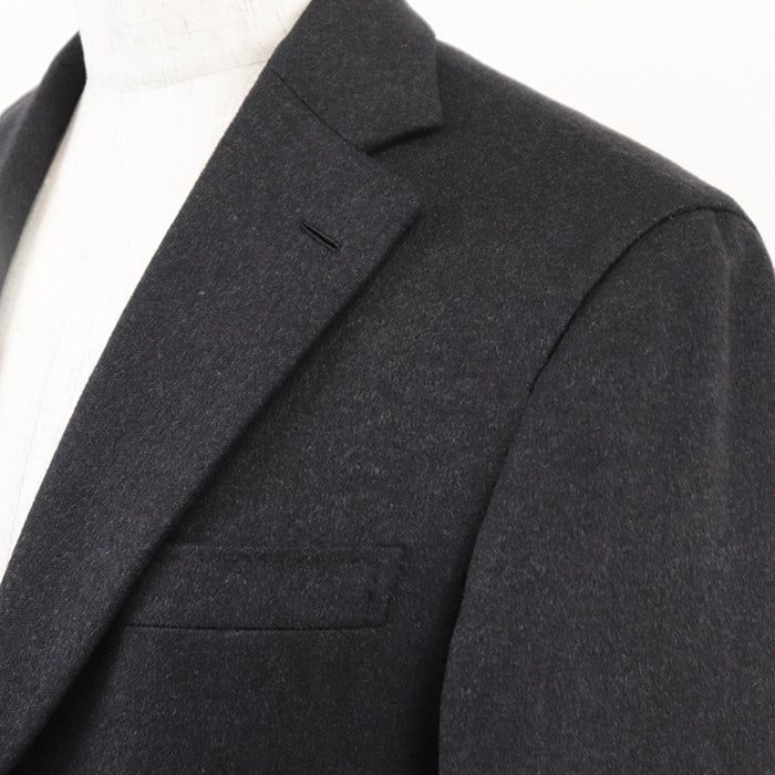 Brioni coat wool charcoal mens 48R (170/96A) Used Authentic