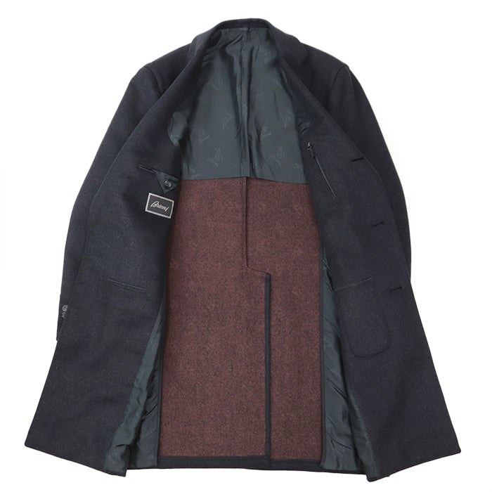 Brioni coat wool charcoal mens 48R (170/96A) Used Authentic