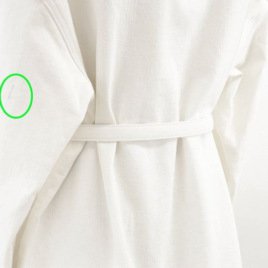 FENDI Other outerwear [Outer material] 98% cotton, 2% polyurethane white Women 40 Used Authentic