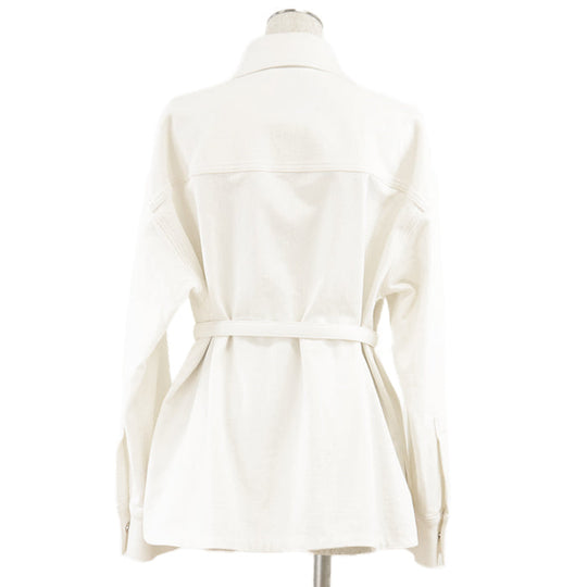FENDI Other outerwear [Outer material] 98% cotton, 2% polyurethane white Women 40 Used Authentic