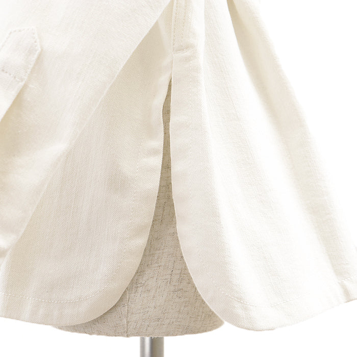 FENDI Other outerwear [Outer material] 98% cotton, 2% polyurethane white Women 40 Used Authentic
