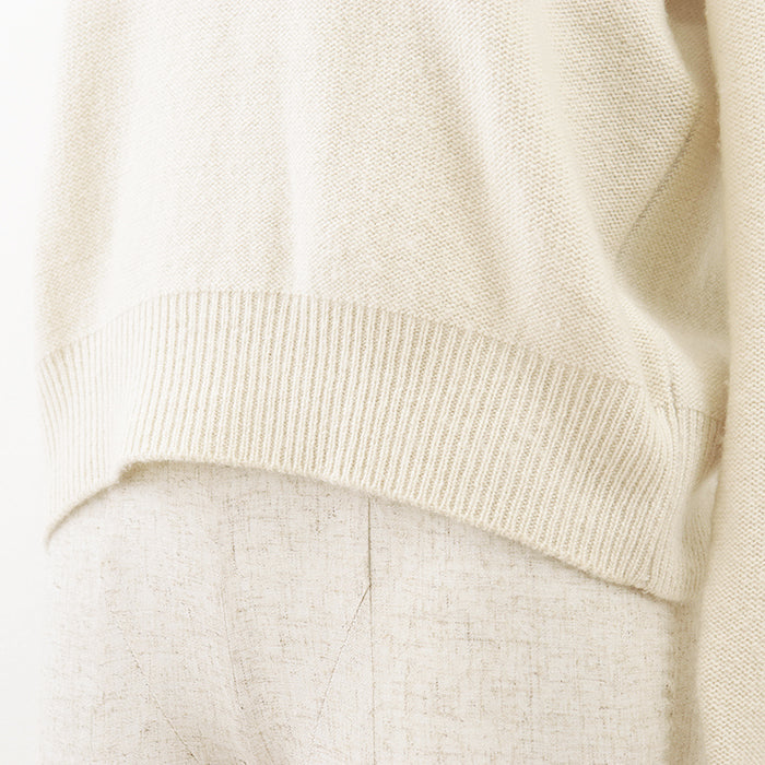 Christian Dior knit Cashmere 100% Ivory Women 36 Used Authentic