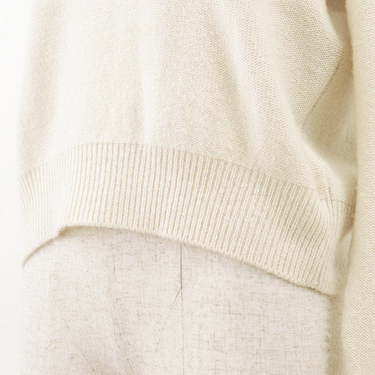 Christian Dior knit Cashmere 100% Ivory Women 36 Used Authentic