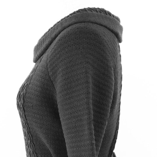 CHANEL one piece 68% wool, 16% angora black P50101 Women 38 Used Authentic