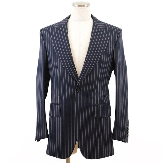 DOLCE&GABBANA Other outerwear [Outer material] 100% wool [Lining] 100% silk Navy G2NT4T FR2XI S8053 mens 46 Used Authentic