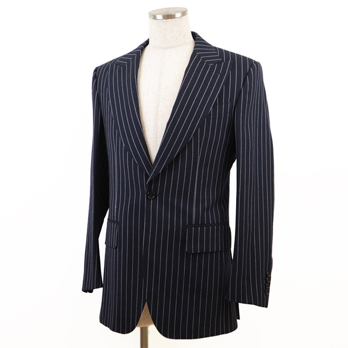 DOLCE&GABBANA Other outerwear [Outer material] 100% wool [Lining] 100% silk Navy G2NT4T FR2XI S8053 mens 46 Used Authentic