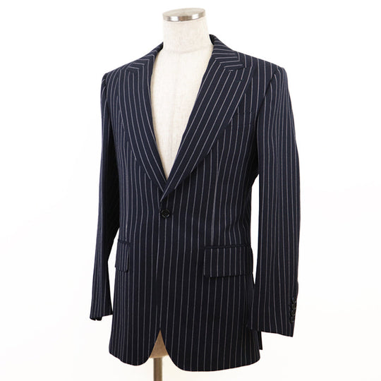 DOLCE&GABBANA Other outerwear [Outer material] 100% wool [Lining] 100% silk Navy G2NT4T FR2XI S8053 mens 46 Used Authentic