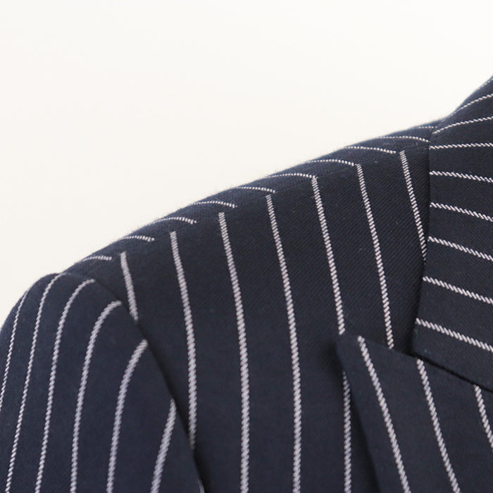 DOLCE&GABBANA Other outerwear [Outer material] 100% wool [Lining] 100% silk Navy G2NT4T FR2XI S8053 mens 46 Used Authentic