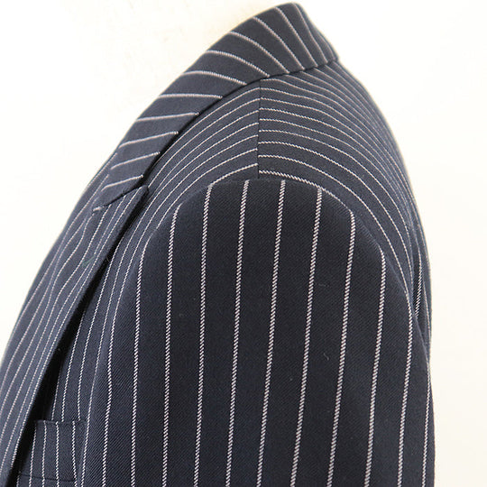 DOLCE&GABBANA Other outerwear [Outer material] 100% wool [Lining] 100% silk Navy G2NT4T FR2XI S8053 mens 46 Used Authentic