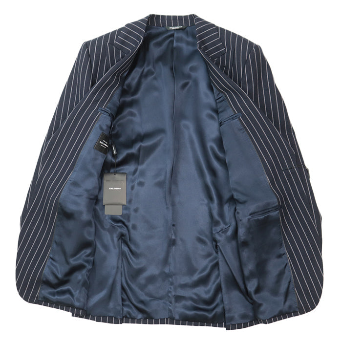 DOLCE&GABBANA Other outerwear [Outer material] 100% wool [Lining] 100% silk Navy G2NT4T FR2XI S8053 mens 46 Used Authentic