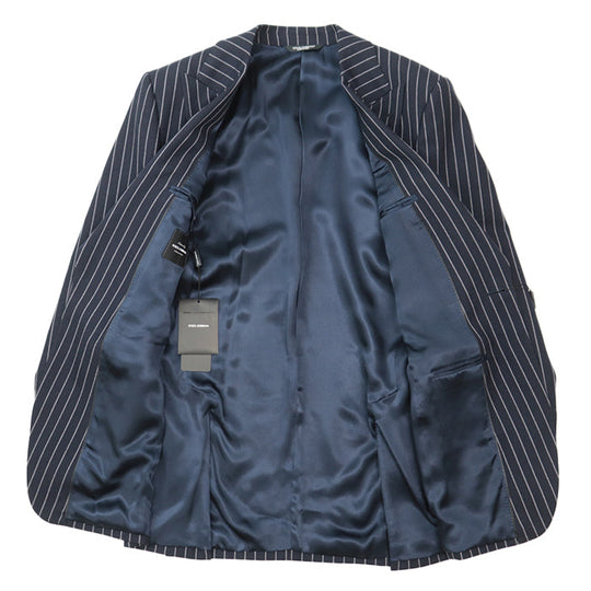 DOLCE&GABBANA Other outerwear [Outer material] 100% wool [Lining] 100% silk Navy G2NT4T FR2XI S8053 mens 46 Used Authentic