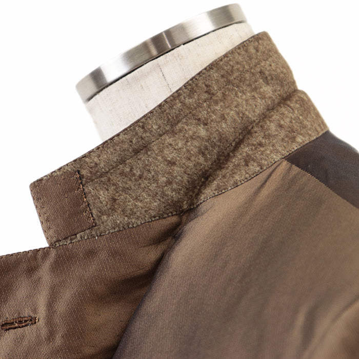 Brioni Other outerwear [Outer material] 100% silk [Lining] 100% cupra Brown mens 50 R Used Authentic