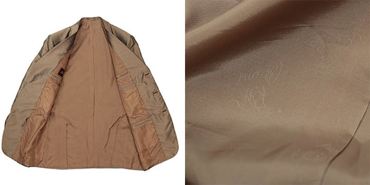 Brioni Other outerwear [Outer material] 100% silk [Lining] 100% cupra Brown mens 50 R Used Authentic