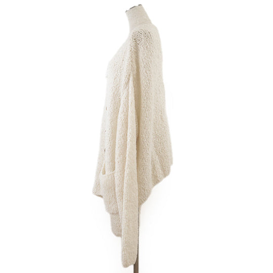 DOLCE&GABBANA cardigan [Outer material] 100% cotton Ivory mens M Used Authentic