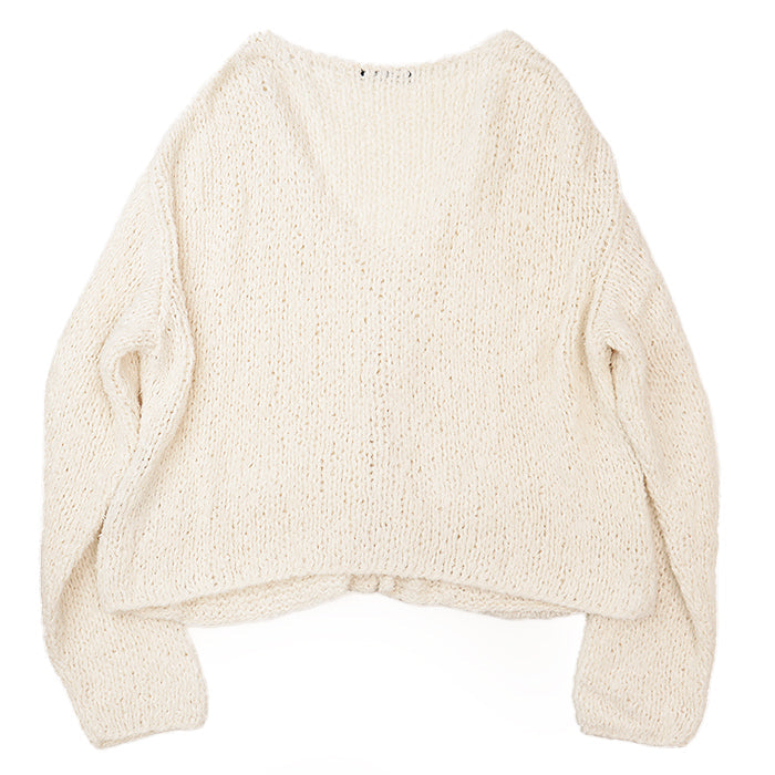 DOLCE&GABBANA cardigan [Outer material] 100% cotton Ivory mens M Used Authentic