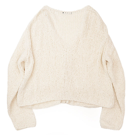 DOLCE&GABBANA cardigan [Outer material] 100% cotton Ivory mens M Used Authentic